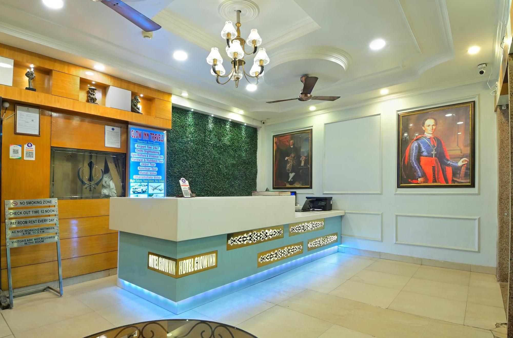 Hotel Glow Inn Paharganj-3 Mins Walk From New Delhi Railway Station Eksteriør billede