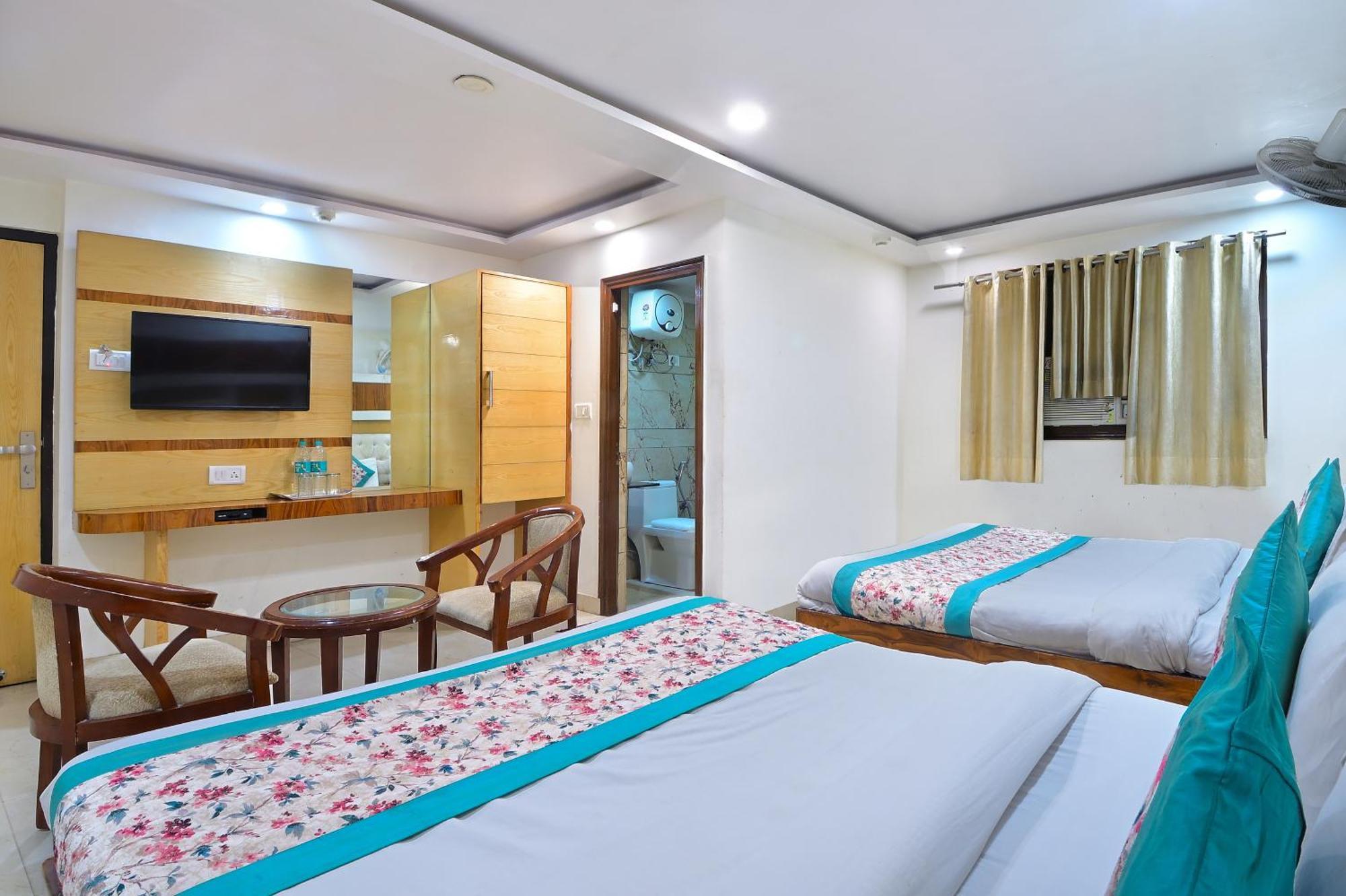 Hotel Glow Inn Paharganj-3 Mins Walk From New Delhi Railway Station Eksteriør billede
